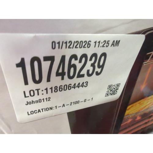 Gourmia Digital French Door Air Fryer Toaster Oven, Black