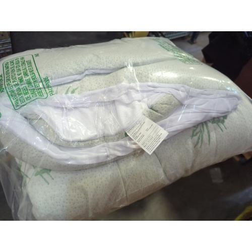 Ultra Soft Queen Size Mattress Topper - Viscose Made from Bamboo Pillow Top Mattress Pad for Back Pain Relief - Naturally Cooling for Hot Sleepers, Green