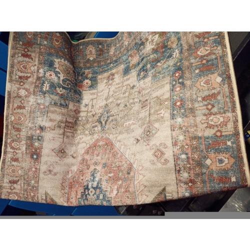 Collive Indoor Door Mat Retro Floor Mat, Non Slip Washable Doormat Large Size Quickly Absorb Welcome Mats Low-Pile Front Door Rug Inside Entryway Carpet for Entrance - 36 x 59