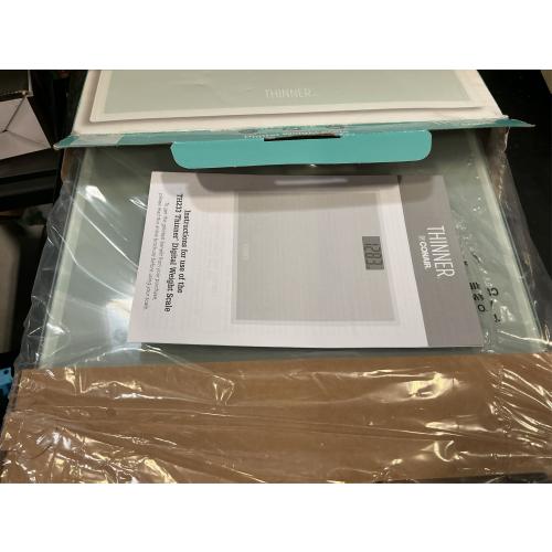 Thinner Glass Weight Scale Silver