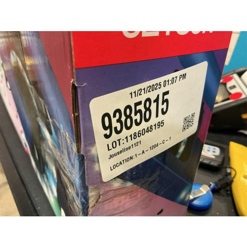 Jupiter Kick Scooter with LED Lights and Height Adjustable Handlebar, Blue