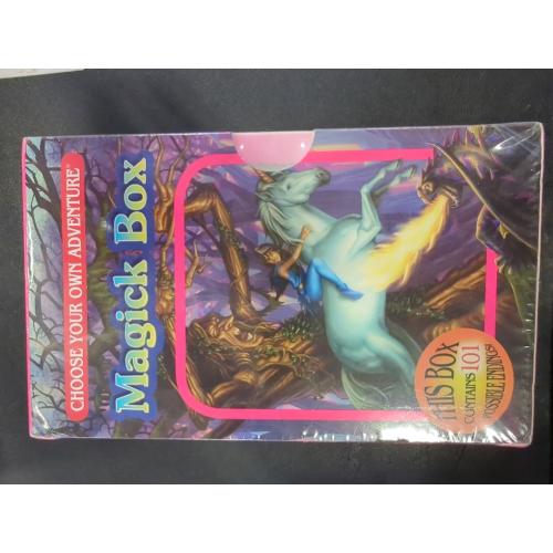 4 Pack Choose Your Own Adventure 4-Book Boxed Set Magick Box (the Magic of the Unicorn, the Throne of Zeus, the Trumpet of Terror, Forecast from Stonehenge)
