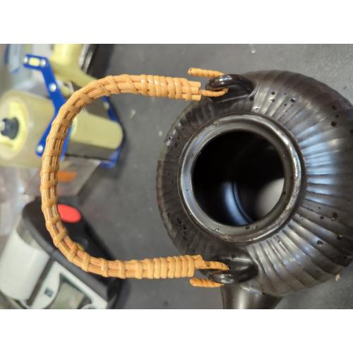 Bodum Douro Porcelain Tea Pot with Stainless Steel Infuser, 51 Ounce, Matte Black