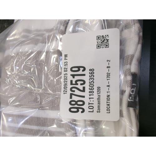 All-Clad Striped Dual Kitchen Towel in Titanium pack of 3