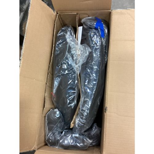 Smug Home Office Desk Chair - Ergonomic Mid-Back Computer Task Chair with Comfy Lumbar Support, Mesh Rolling and 360° Swivel, Flip-up Armrest for Home, Bedroom, Gaming, Study, Student, Black