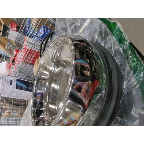 Enhanced Pet Bowl – Slanted Stainless Steel Dog Bowl for Breeds Like Bulldogs, Pugs – Raised Back, No-Spill, Reduces Gas & Mess – Medium Size, Non-Slip, Food-Grade - Does Not Ship from China