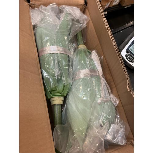 Velener Artificial Outdoor Blue Agave Plant - Small Size UV Resistant Fake Agave Plants for Indoor and Outdoor Decor(14 Inch)-2 Pack