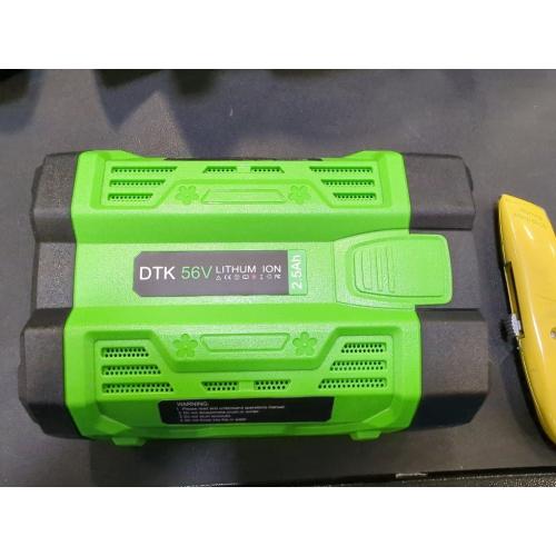 Green and Black DTK Battery Replacement for EGO 56V Battery 2.5Ah Batteries Compatible with BA1400T BA2800 BA4200T BA5600T Lightweight and Easy to Carry