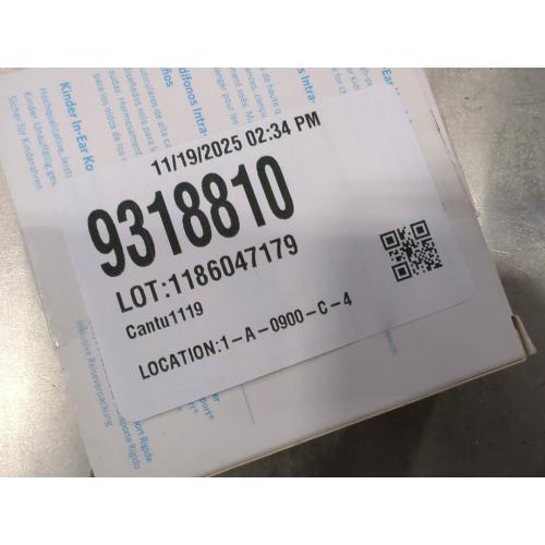 LilGadgets BestBuds Kids Earbuds for School - Safe & Comfortable, Volume Limited, Wired in-Ear Kids Ear Buds with an in-Line Microphone, Travel Case, and Splitter - Blue