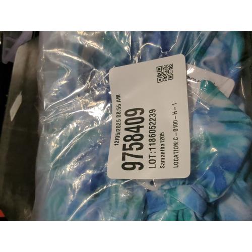 Size 16 Splendid womens Graffiti Heart Knot Front Bralette & Tie Side Retro Pant SetBikini Set