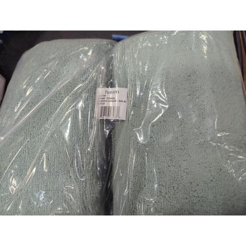 Haven Turkish Hand Towel Chionis Green 6pcs