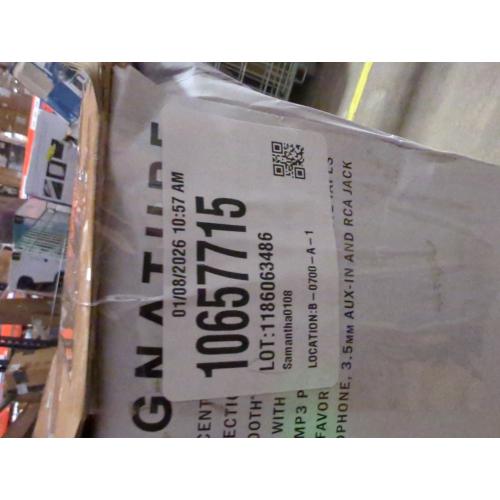 Victrola Aviator Signature Bluetooth Record Player, Mahogany - 1