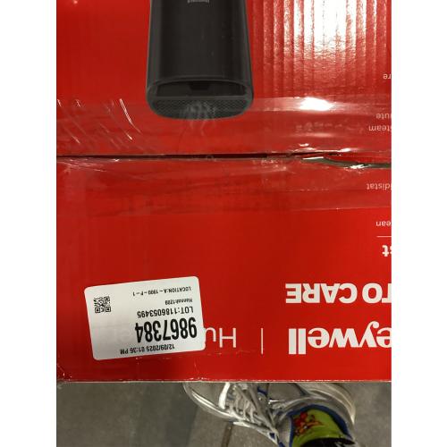 Honeywell Easy-to-Care Filter Free Warm Mist Humidifier, Medium Rooms, 1.5 Gallon Tank – Humidistat for Bedroom, Home or Office Black