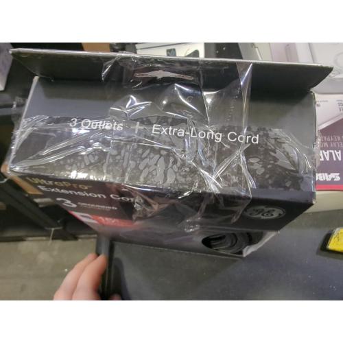 GE Size  15-ft 16/3 Black 3 Prong Indoor SJT Light Duty