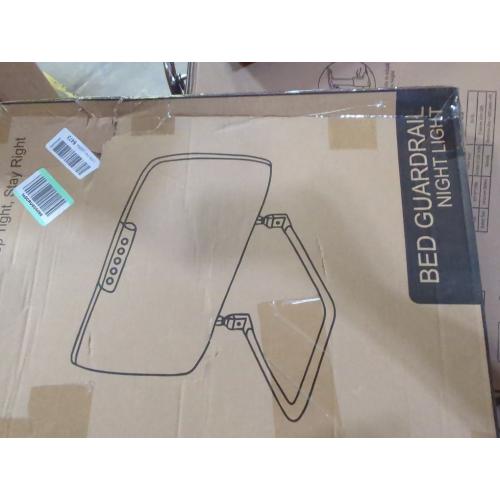 Toddler Bed Rail with Night Light - Foldable Bed Side Rails - Fits for Most Beds: Bed Rails for Full Size Bed, Queen Size Rails, Twin Rails - Portable Fence for Baby - 48 inch