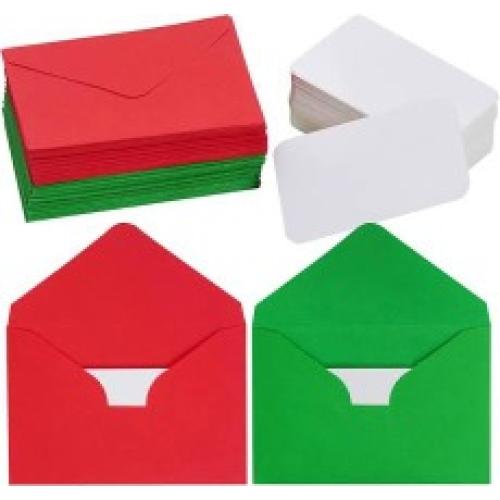 jiebor 200 Sets Christmas Cards