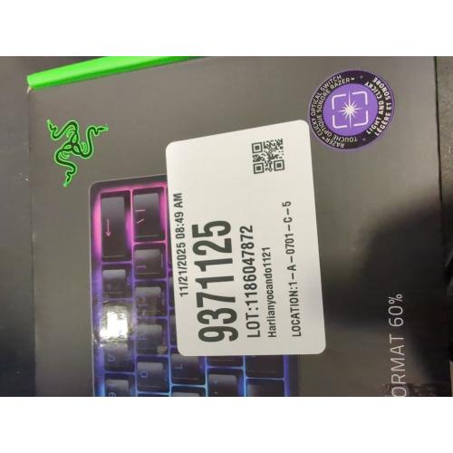 Razer Huntsman Mini 60% Gaming Keyboard: Clicky Optical Switches - Rapid Trigger Mode - Chroma RGB Lighting - PBT Keycaps - Onboard Memory - Snap Tap - Classic Black