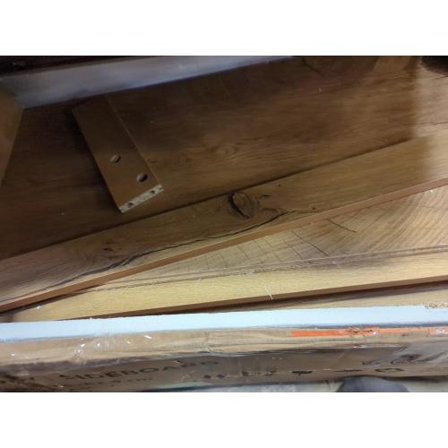 Wampat Set Of 2 Memory Sideboard Cabinets Oak