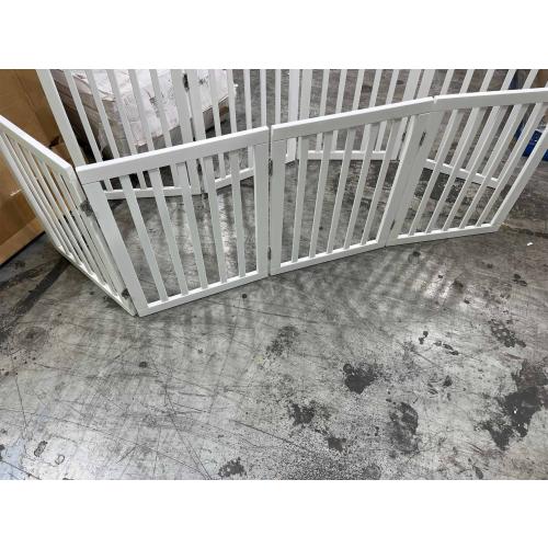 Dog Gate Indoor, Freestanding Dog Fence for The House (75 x24)