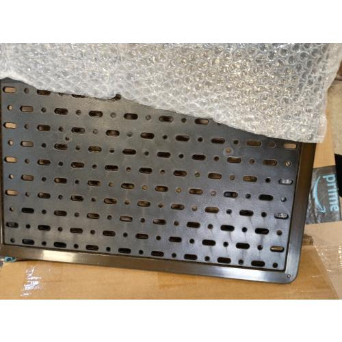 Pegboard Organizer for Wall Display in Nursery, Garage, And Study Room, Black