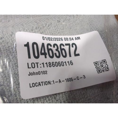 Set of 3 Color Grey  bath towel harbor mist