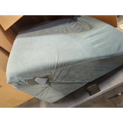 Bed Wedge Pillow Set for Post Surgery, 3PCS Wedge Pillow for Acid Reflux Relief, Adjustable 7 &12 inch for Sleeping, Headboard, Back Pain Relief, Back Pillow for Bed Sitting Up, Grey