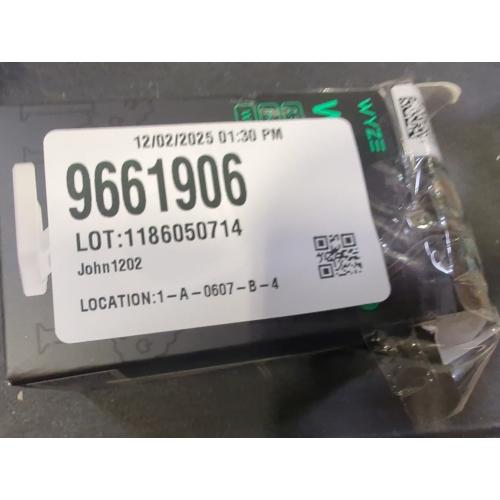 color White Wyze Cam V4 Plug-in Indoor and Outdoor Smart-Enabled Security Camera