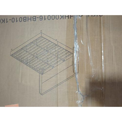 King Bed Frame Wingbacked Cream
