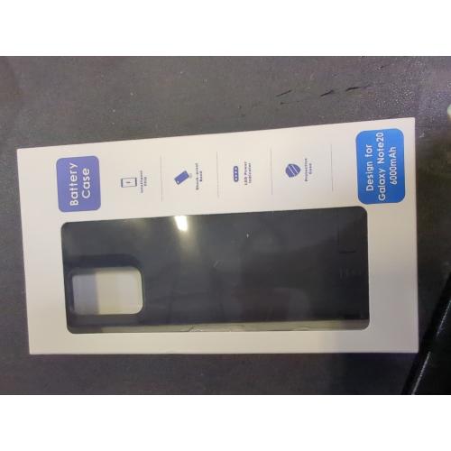 Black Sitong Battery Case for Samsung Galaxy Note 20 Ultra 5G, 6000mAh Rechargeable Extended Battery Charging Charger Case, Add 100% Extra Juice, Not Compatible with Galaxy S20 Ultra Black