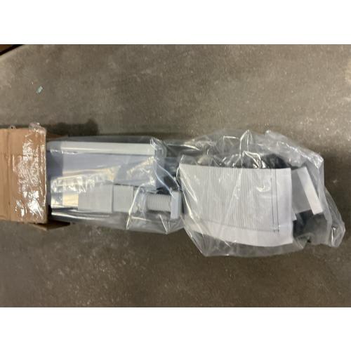 LazBlinds Cordless Cellular Shades, No Tools No Drill Blackout Honeycomb Shades Pleated Blinds for Windows, 24'' W x 48'' H, Silver White