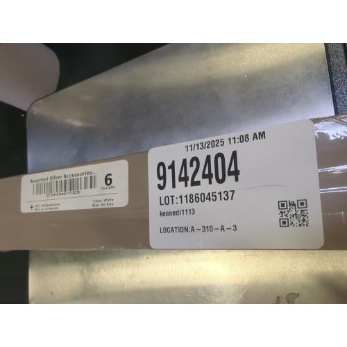 White MORALVE Pants Hangers Space Saving - European Beechwood Scarf and Jean Hangers - Closet Organizer and Space Saver Pant Rack, Leggings Hanger, and Scarf Holder with 360° Swivel Hook (1 Pack)