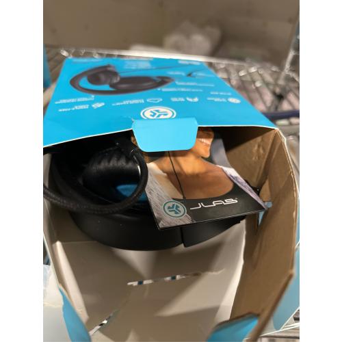 JLab Studio On-Ear Headphones, Black