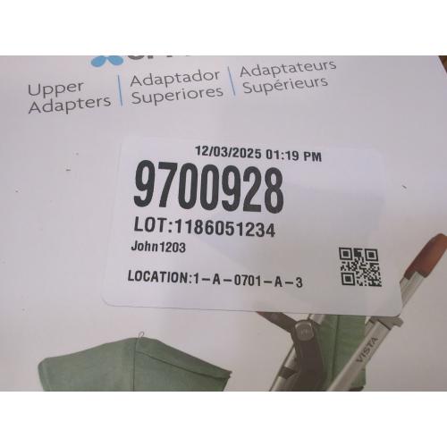 UPPAbaby VISTA Upper Adapters (for VISTA 2015-later)