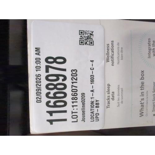 Owlet Smart Sock 2 Baby Monitor - Activity Tracker with Heart Rate Monitor - New