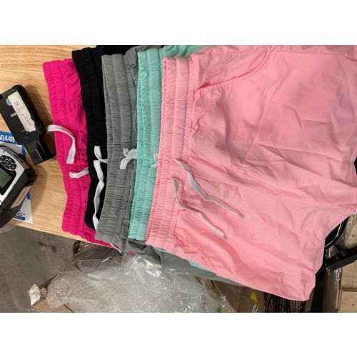 SIZE: year 14-16 5 Pack: Womens Workout Gym Shorts Casual Lounge Set, Ladies Active Athletic Apparel