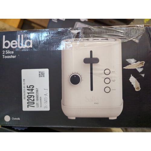 Oat milk Bella PRO - 2-Slice Toaster with Extra Wide Slots - Oatmilk