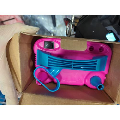 Portable Electric Air Balloon Pump with Double Nozzle - Wedding Party Event Birthday Graduation Decorations Supplies