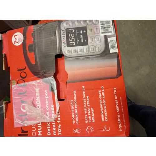 Instant Pot 6qt Duo Pressure Cooker