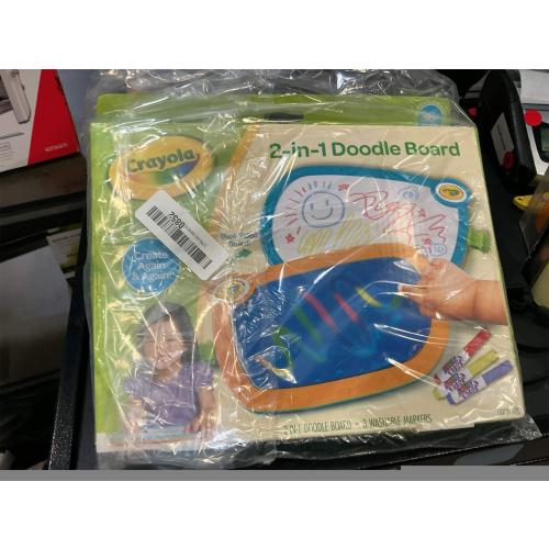 Crayola 2-in-1 Doodle Board for Toddlers, Squishy & Erasable Drawing Tablet, Educational Toddler Toy, Travel Activity, Sketching Pad, Gift for Kids