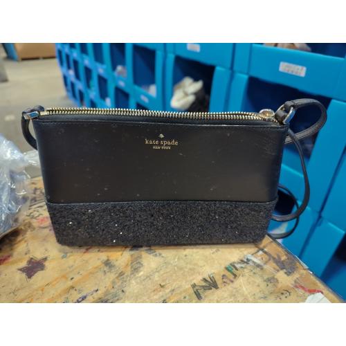 Kate Spade New York Flash Glitter Crossbody (grey)