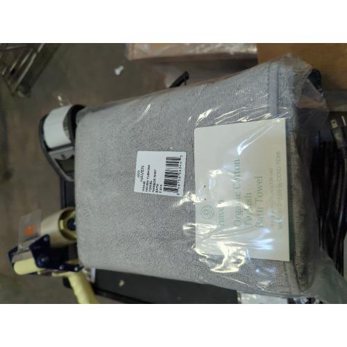 Haven Turkish Cotton Bath Towel in Harbor Mist Grey