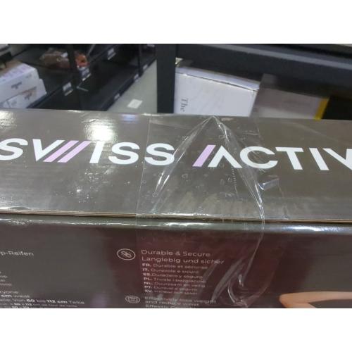 Size 23-44 Swiss Activa  S6  Infinity Hoop Premium Smart Weighted Hula Hoop with Counter 23-44in- S6  Smart Hula Hoop Fit - Exercise Equipment - Workout Equipmen