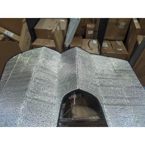 Size Medium Car Windshield Sun Shade | Reflective Car Window Shades for UV & Sun Protection | Foldable Windshield Cover Keeps Interior Cool |