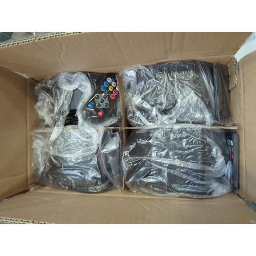 4 Pack Black MOSFiATA Par Lights 4 Pack, RGB 36 LED Stage Light Sound Activated DMX Control, 7 Modes Uplighting with Remote Control Stage Lighting, DJ Party Light for Club KTV Disco Party（4 Pack）