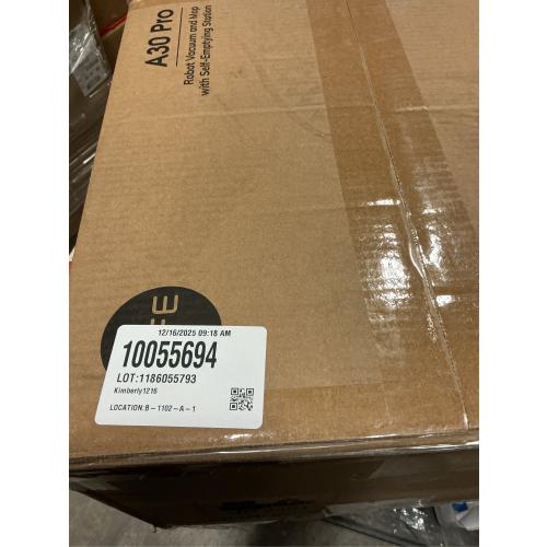 ILIFE A30 Pro Robot Vacuum and Mop, Self Emptying Station for 60 Days, 5000Pa Suction, LiDAR Navigation, No-Go Zones, 2.4G WiFi/App/Alexa/Remote Control, Roller Brush for Carpet, Hard Floors, 110V