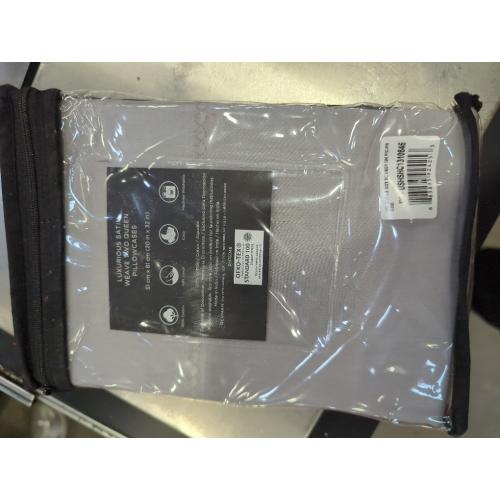 Verawang Two Queen Pillowcases Grey