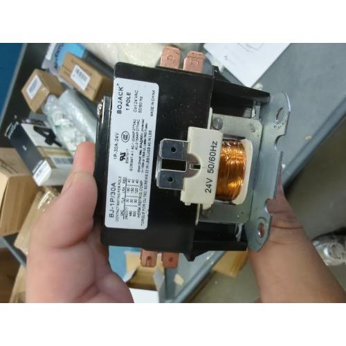 BOJACK 1 Poles FLA 30 Amp Coil 24 VAC Air Conditioner Condenser Compressor Contactor AC Definite Purpose Contactor