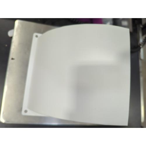 4 Inch Dryer Vent Cover Outside, HG Power Metal Exterior Vent Cover with Removable Screen & Cushioned Non-Return Flap, Air Wall Vent for House, Range Hood, AC, Opening Diameter: 3.81 White