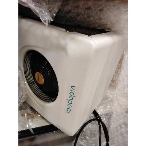 16,000 BTU Swimming Pool Heat Pump Electric Pool Heater for Above Ground Pools Up to 6,000 Gallons,Heating and Cooling Pool Heater 120V