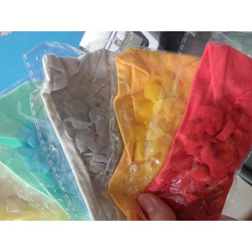 9 PCS WZT Stretchy Knot Nylon Baby Headbands For Newborn Baby Girls Infant Toddlers Kids Bows Child Hair Accessories